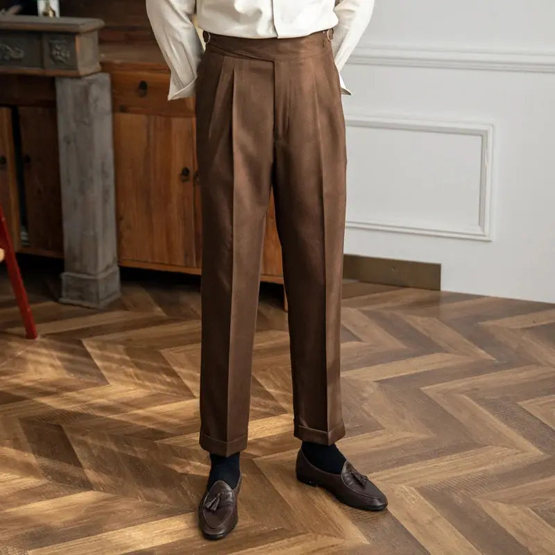Pantalons de tailleur ajustables de la vieille aristocratie