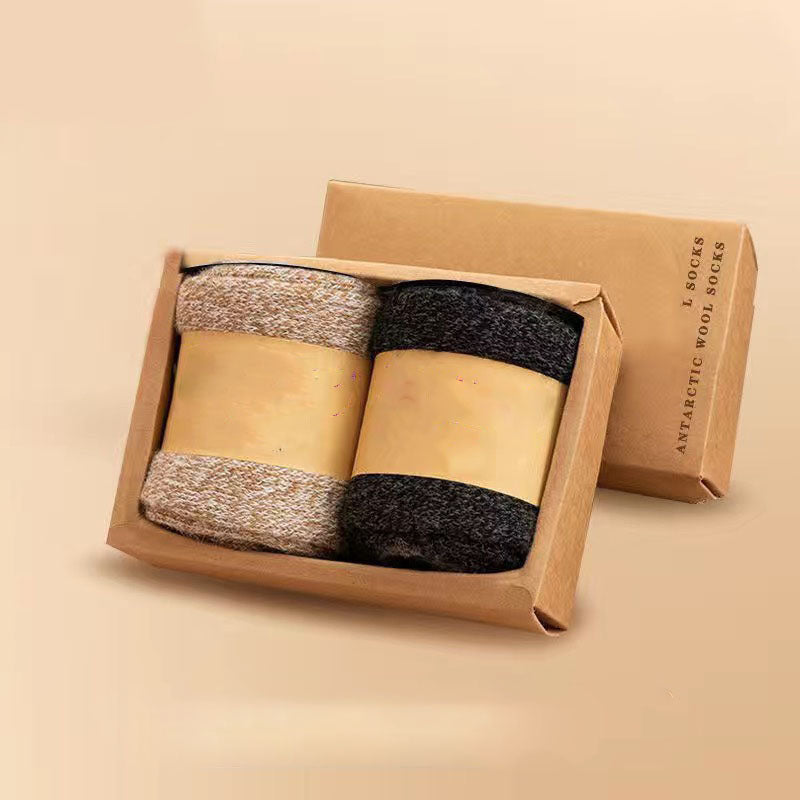 Chaussettes en laine Montreux - Lot de 2