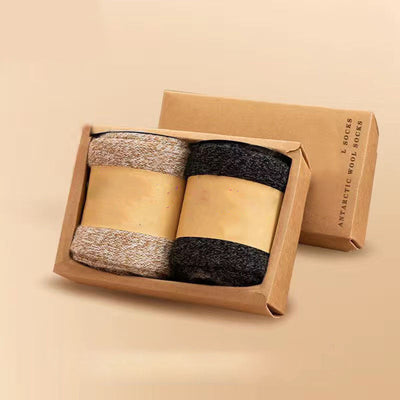 Chaussettes en laine Montreux - Lot de 2