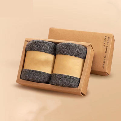 Chaussettes en laine Montreux - Lot de 2