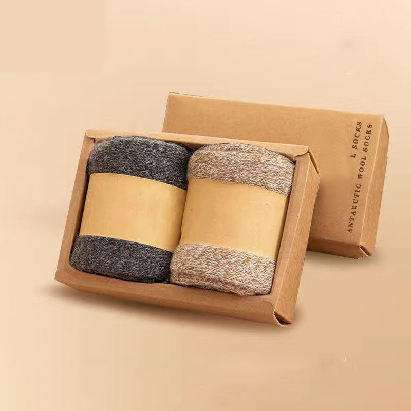 Chaussettes en laine Montreux - Lot de 2