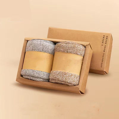 Chaussettes en laine Montreux - Lot de 2