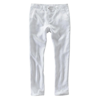 Pantalon décontracté 100 % lin