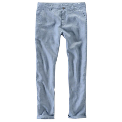 Pantalon décontracté 100 % lin