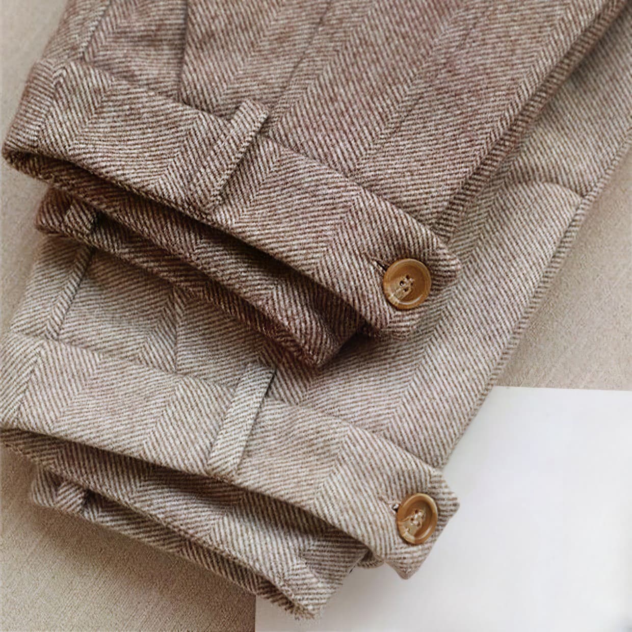 Pantalon ajusté en laine Perquaza™