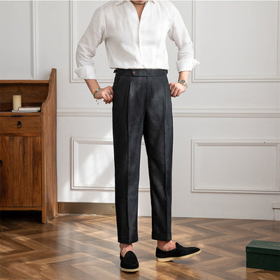 Pantalon en lin Celio