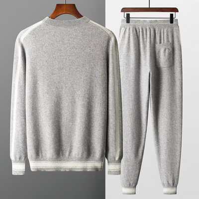 Ensemble deux pièces pour homme Old Money en laine cachemire